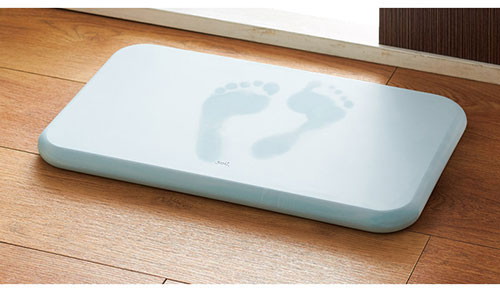 soil バスマット ブルー 【約300×500×25mm】 吸水性の高い自然素材の珪藻土使用 けいそうど 22618105(代引不可)【送料無料】_2
