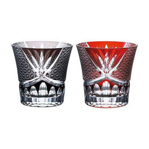 グラスワークスナルミ スワール ペアオールド 【約280ml・約φ90×85mm×2】 22609202(代引不可)【送料無料】