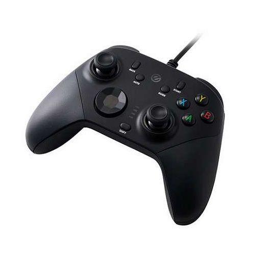エレコム ホールエフェクト/背面ボタン搭載有線アドバンスドゲームパッド JC-GP60XVBK(代引不可)【送料無料】