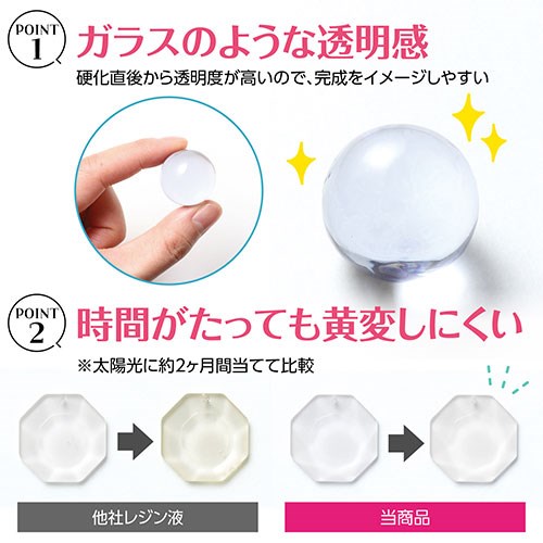 ARTEC 2液性レジン 1500g高透明度で黄変しにくい 低粘度で気泡が出にくい ATC39027【送料無料】_3