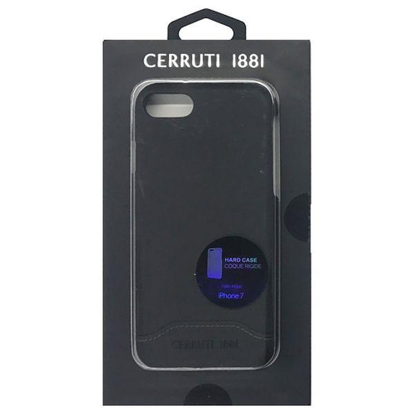 CERRUTI Smooth Split Leather - Hard Case - Black CEHCP7SLBK(代引不可)【メール便配送】【送料無料】