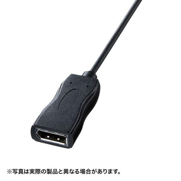 サンワサプライ USBTypeC-DisplayPort変換アダプタ AD-ALCDP01(代引不可)【メール便配送】【送料無料】の通販は 4,986円