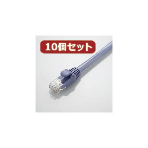 【10個セット】 エレコム カテゴリー6A対応LANケーブル LD-GPA/BU03X10 LD-GPA/BU03X10 パソコン エレコム【送料無料】