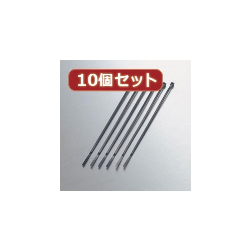【10個セット】 エレコム ケーブル結束バンド LD-T140BK30X10 LD-T140BK30X10 パソコン エレコム【送料無料】の通販は