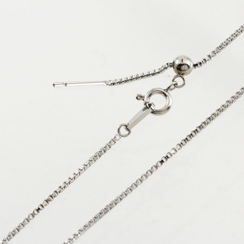 Pure ステンレス ベネチアン チェーン ネックレス ペンダント 50cm 1.0mm PNC-212(代引不可)の通販は