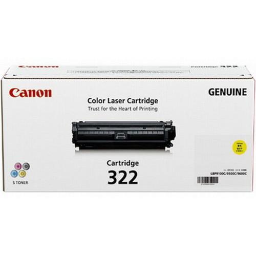 CANON 【純正】トナーカートリッジ322 イエロー CRG-322YEL パソコン オフィス用品 その他 CANON(代引不可)【送料無料】の通販は
