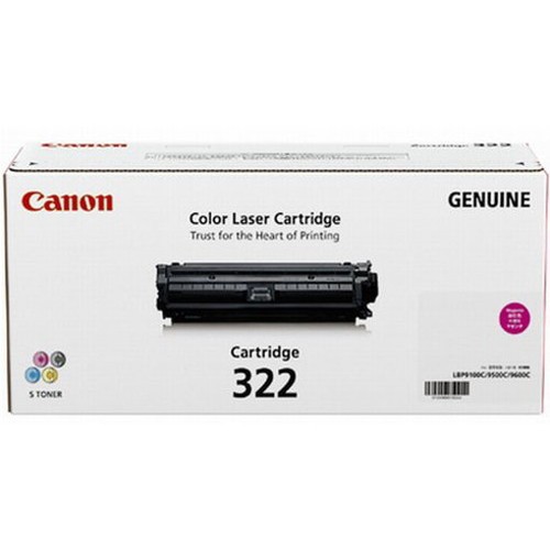 CANON 【純正】トナーカートリッジ322 マゼンタ CRG-322MAG パソコン オフィス用品 その他 CANON(代引不可)【送料無料】の通販は