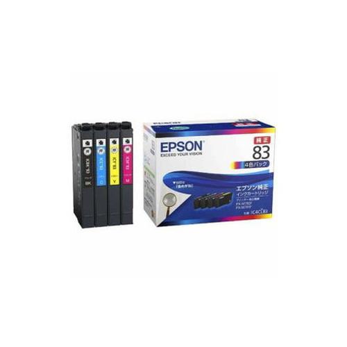 EPSON 純正 インクパック 4色パック 標準タイプ IC4CL83 パソコン パソコン周辺機器 インク EPSON(代引不可)【送料無料】の通販は