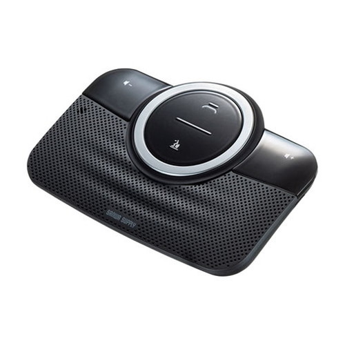 サンワサプライ Bluetoothハンズフリーカーキット Mm Btcar3 ワイヤレス スピーカー 車 車載 後部座席 音楽 代引不可 の通販はau Pay マーケット リコメン堂