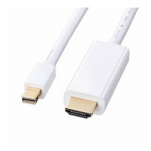 サンワサプライ ミニDisplayPort-HDMI変換ケーブル 3m KC-MDPHDA30(代引不可)【送料無料】