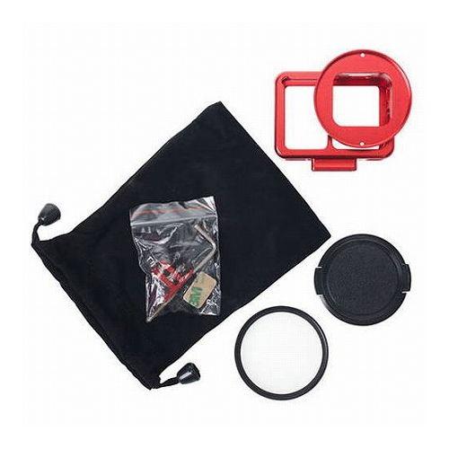 エツミ GoPro HERO7対応 アクションメタルプロテクターカバー ブルー VE-2222