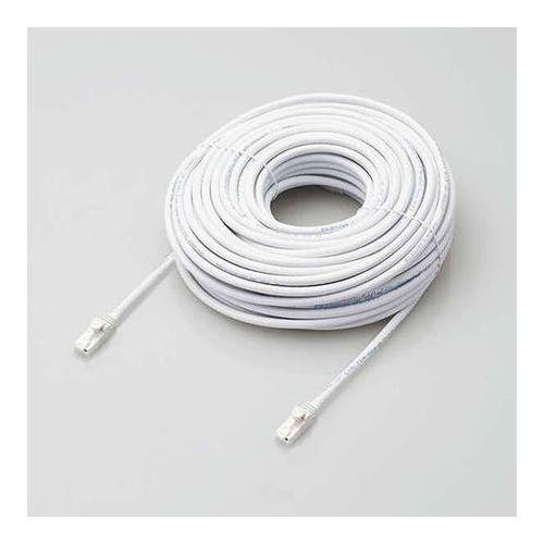 elecom エレコム LANケーブル/CAT6A対応/EU RoHS指令準拠/爪折れ防止/簡易パッケージ仕様/30m/ヨリ線/ホワイト LD-GPAT/WH30/RS(代引不可