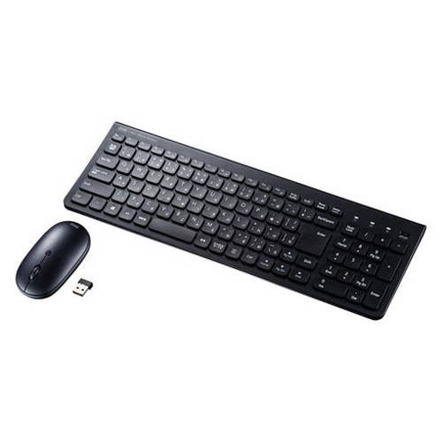 サンワサプライ マウス付きワイヤレスキーボード SKB-WL31SETBK(代引不可)【送料無料】
