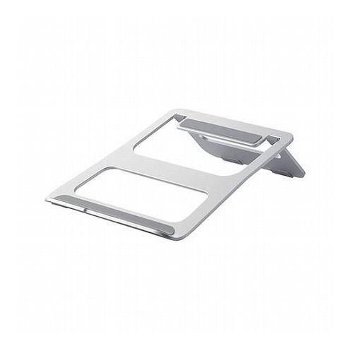 エレコム ノートPCスタンド/アルミ合金/折り畳み式/シルバー PCA-LTSFA7SV(代引不可)【メール便配送】【送料無料】