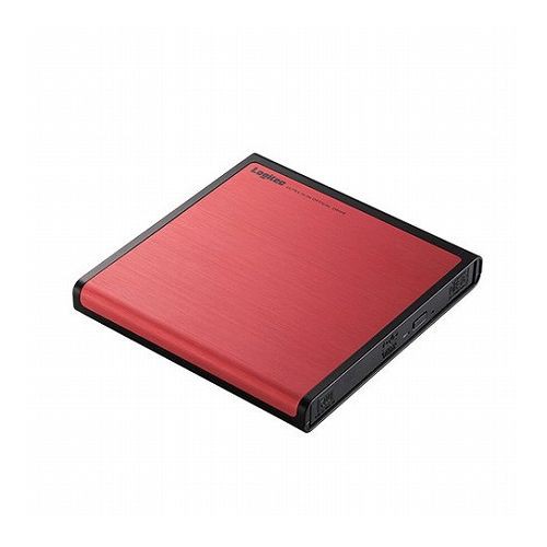 エレコム DVDドライブ/USB2.0/レッド LDR-PMJ8U2LRD(代引不可)【送料無料】の通販は