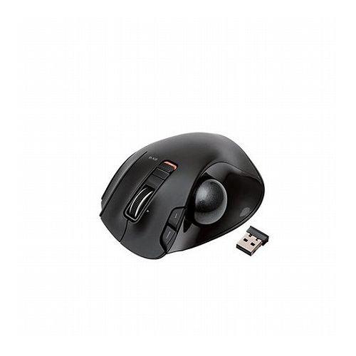 エレコム トラックボールマウス/WEB通販限定/親指/6ボタン/チルト機能/無線/高性能/ブラック M-XT3DRBK(代引不可)【送料無料】