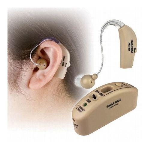 旭電機化成 充電式 耳かけ集音器 811971(代引不可)【送料無料】の通販は 6,742円