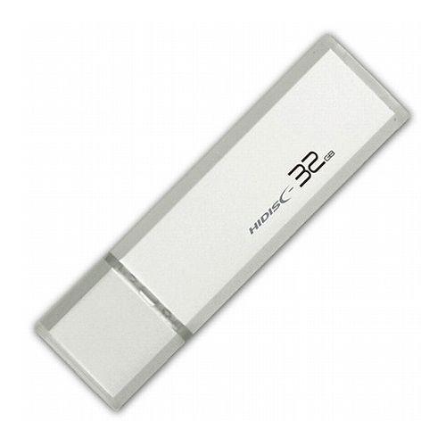 HIDISC USB 3.0 フラッシュドライブ 32GB シルバー キャップ式 HDUF114C32G3(代引不可)【メール便配送】【送料無料】