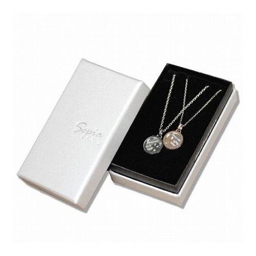 Sepia ペアネックレス ペアペンダント ペアジュエリー ペアアクセサリー セット ステンレス 316l ピンクゴールド ブラック サークル 丸 ユリ リリー ギフト プレゼント 0090pms-906(代引不可)【送料無料】の通販は 7,412円