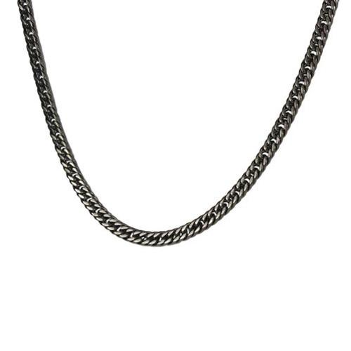 CrazyAngel 喜平ネックレス 喜平チェーン メンズ ステンレス スティール 6面ダブル 6面カット 50cm 金属アレルギー 対応 シルバー 0031ca-991 喜平ネックレス 喜平チェーン 6面ダブル 50cm ステンレス メンズ