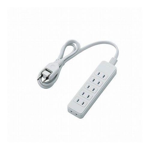 5個セットエレコム シャッタータップ/6個口/1m/ホワイト T-ST02N-2610WHX5(代引不可)【送料無料】の通販は 9,730円