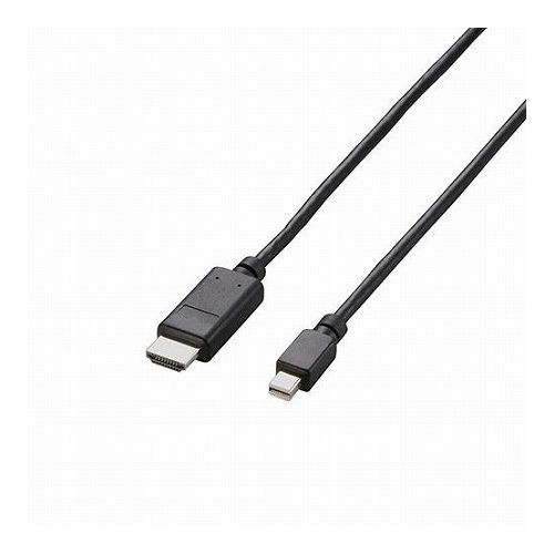 5個セットエレコム Mini DisplayPort-HDMI変換ケーブル/3m/ブラック AD-MDPHDMI30BKX5(代引不可)【送料無料】