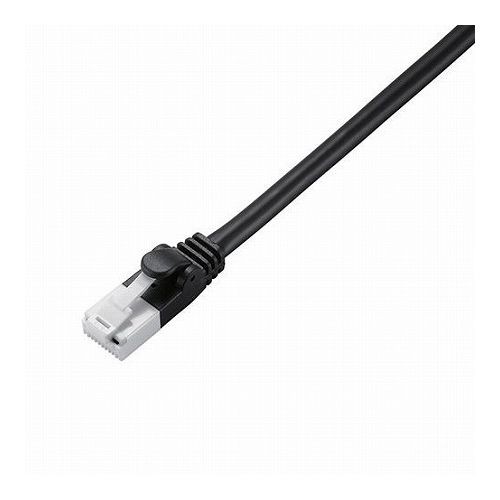 5個セットエレコム EU RoHS指令準拠 CAT5E対応 爪折れ防止 LANケーブル 2m/簡易パッケージ仕様ブラック LD-CTT/BK2/RSX5(代引不可)【送料無料】の通販は