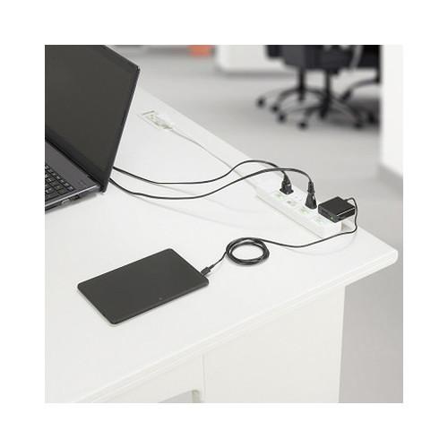 5個セット YAZAWA 4個口節電タップ1mホワイトH8S441WHX5(代引不可)【送料無料】_2