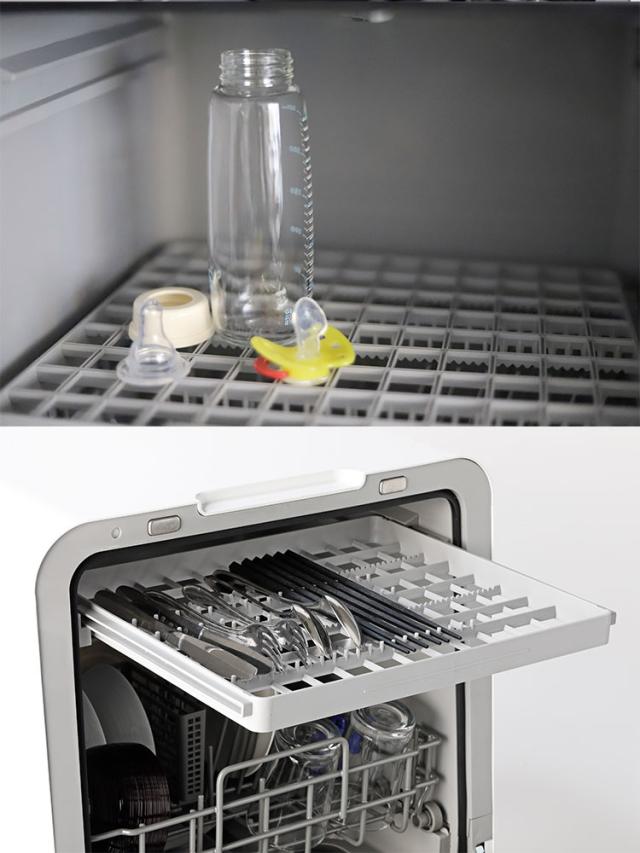 siroca シロカ 食器洗い乾燥機 工事不要 タンク式 コンパクト 自動ドア オートオープンモデル 食洗器 洗い物 食洗機 SS-MU251【送料無料】_6