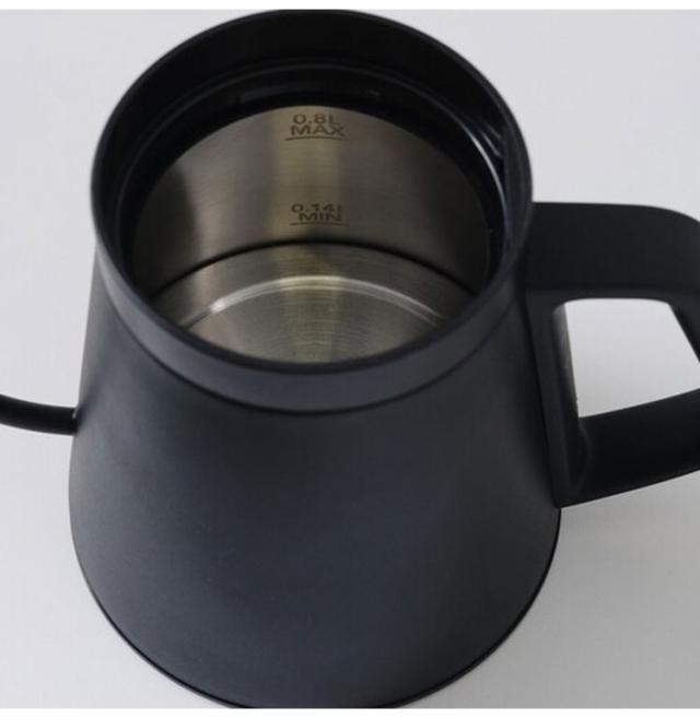 siroca シロカ 電気ケトル 1℃単位で温度調節可能 0.8L 保温 ワンタッチ 細口 煮沸 湯漏れ防止 取り外し ステンレス 空焚き防止 安全 安心 コンパクト おしゃれ 手入れ 電気ポット やかん SK-D271【送料無料】_10