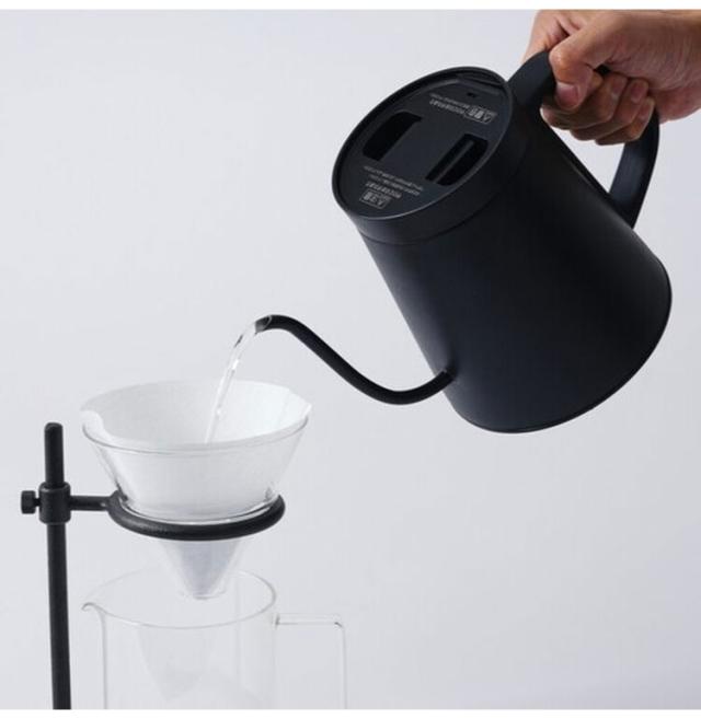 siroca シロカ 電気ケトル 1℃単位で温度調節可能 0.8L 保温 ワンタッチ 細口 煮沸 湯漏れ防止 取り外し ステンレス 空焚き防止 安全 安心 コンパクト おしゃれ 手入れ 電気ポット やかん SK-D271【送料無料】_9