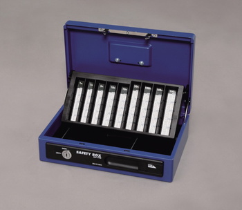 アイリスオーヤマ 手提げ金庫 SBX-A5S 手提げ金庫 ブルー　SBX-A5S(代引き不可)【送料無料】 8,037円