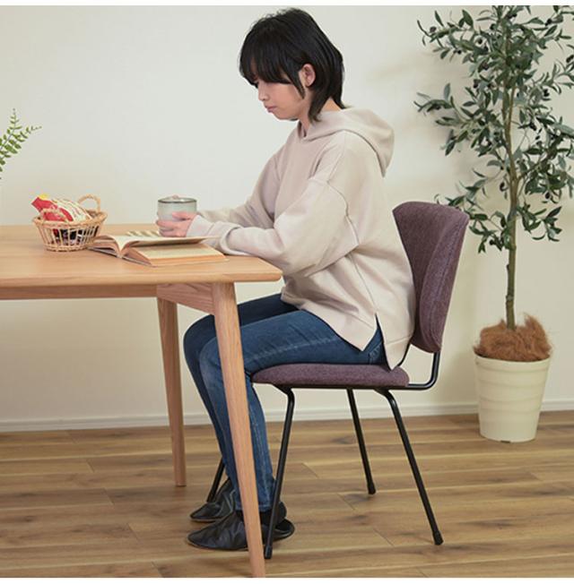 ダイニングチェア アームレス オフィスチェア ワークチェア 食卓 シンプル デザイン リビングチェア 北欧 モダン おしゃれ スリム 椅子 イス(代引不可)【送料無料】_12