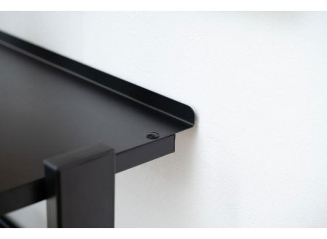 2WAY 3段 ラック 幅80.5cm シェルフ 棚 収納棚 オープンラック 本棚 斜め 店舗ディスプレイ 什器 スチール シンプル ブラック スモークピンク ホワイト(代引不可)【送料無料】