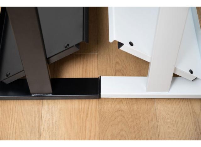 2WAY 4段 ラック 幅80.5cm シェルフ 棚 収納棚 オープンラック 本棚 斜め 店舗ディスプレイ 什器 スチール シンプル ブラック スモークピンク ホワイト(代引不可)【送料無料】_13