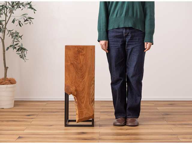 プランタースタンド チーク 高さ70cm スタンド 天然木 木製 プランタースタンド チーク 高さ70cm スタンド 天然木 木製