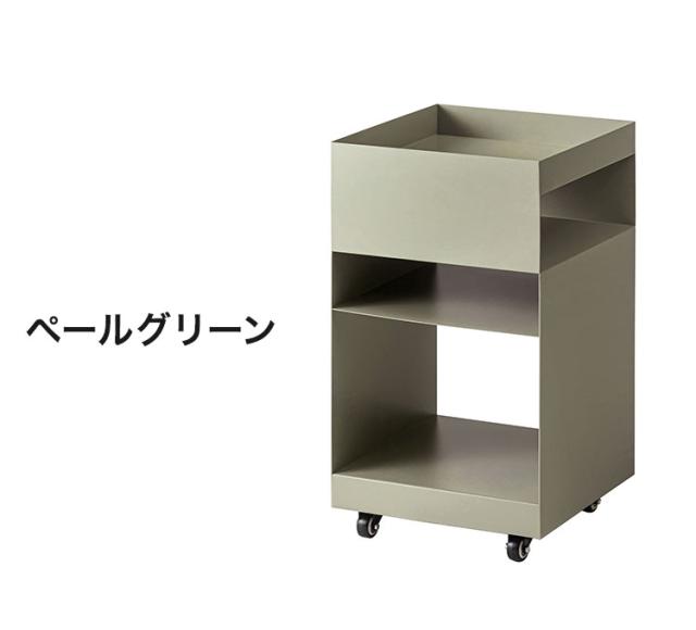 ワゴン スチールワゴン キャスター付き 棚付き 収納 モダン アクセント レトロ くすみカラー サイドテーブルワゴン サイドテーブル(代引不可)【送料無料】_5