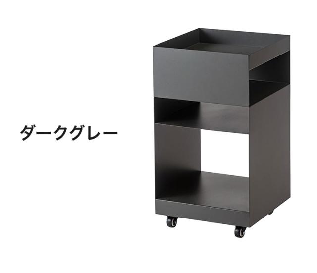 ワゴン スチールワゴン キャスター付き 棚付き 収納 モダン アクセント レトロ くすみカラー サイドテーブルワゴン サイドテーブル(代引不可)【送料無料】_7