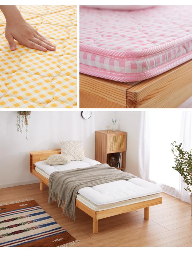 マットレス 三つ折り 天然 ココナッツパームマットレス シングル 97