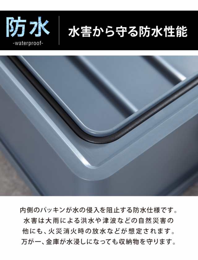 金庫 耐火 防水 家庭用 耐火金庫 手提げ 小型 7L A4サイズ シリンダー