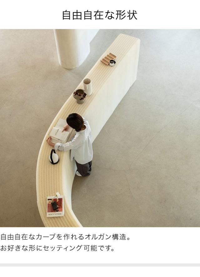 ペーパーシェルフ 折りたたみ H75×D42×W500cm 伸縮式 紙製 ハニカム構造 耐荷重50kg 撥水加工 クラフト紙 ナチュラル ブラック ホワイト レッド おしゃれ 北欧 モダン 陳列台 展示台 飾り棚(代引不可)【送料無料】_8