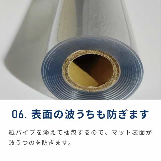 ダイニングマット 透明 クリア 撥水 180×240cm 厚さ1.5cm 厚手 PVC エンボス加工 透明 防水 めくれにくい 吸着 傷防止  反射防止【送料無｜au PAY マーケット