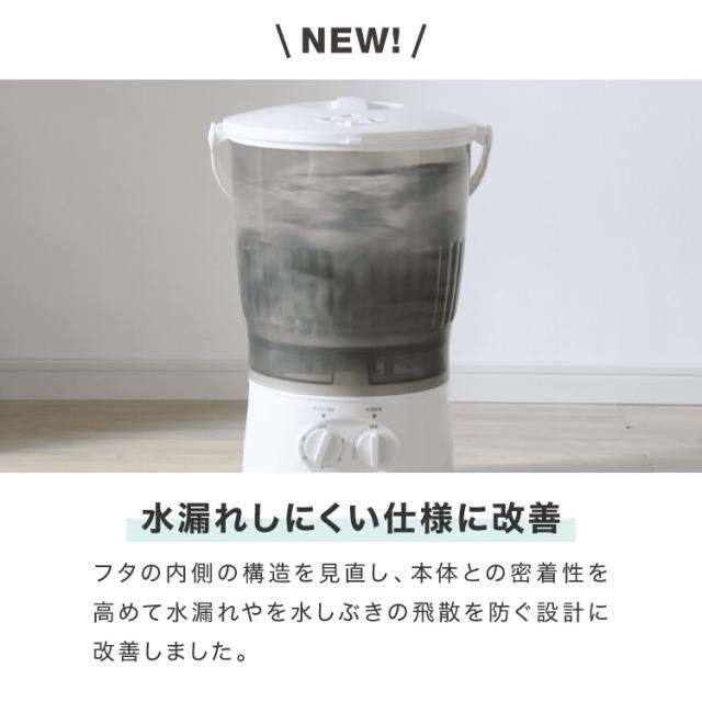 simplus ミニ洗濯機 小型洗濯機 脱水付き 排水 すすぎ コンパクト タイマー付き 【メーカー保証1年】_1