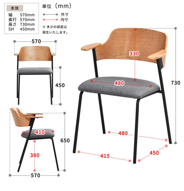ダイニングチェア 2脚セット 肘付きチェア おしゃれ 北欧 シンプル レトロ モダン イス 椅子 ヴィンテージ Francis フランシス (代引不可)【送料無料】_1