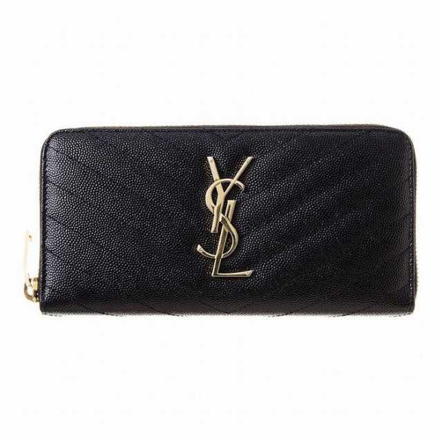 SAINT LAURENT サンローラン ラウンドファスナー長財布 358094 BOW01 1000【送料無料】