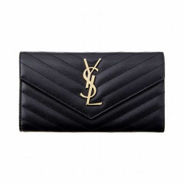 SAINT LAURENT サンローラン 長財布 372264 BOW01 1000【送料無料】