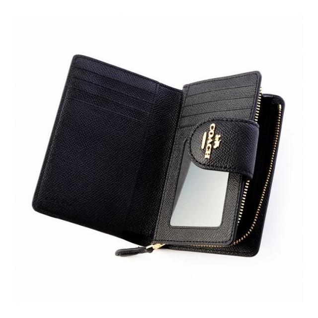 COACH 二つ折り財布 6390 IMBLK Amazon | [コーチ] 二つ折り財布 6390 ミニ財布 小さめ レディース