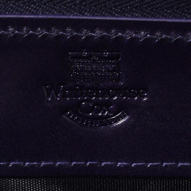 WHITE HOUSE COX ラウンドファスナー長財布 S2622 NAVY ブランド ブランド品 プレゼント ギフト【送料無料】_5