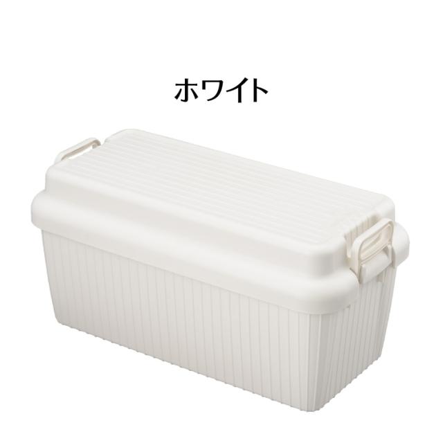 2個セット コンテナボックス 蓋付き ベリアスボート Lサイズ 収納ボックス 収納ケース VA-L アウトドア キャンプ ベンチ 頑丈 丈夫 スツール 収納BOX おしゃれ サンカ(代引不可)【送料無料】_4