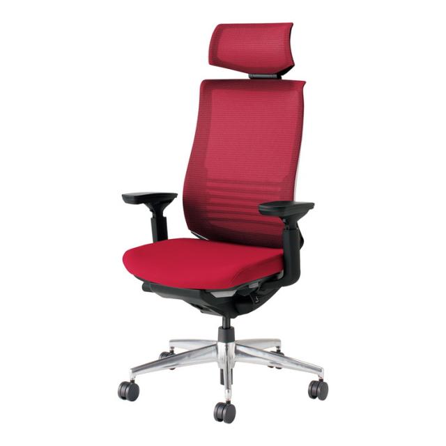 コクヨ オフィスチェア ベゼル CR-A2835E6GMA8-VNN ヘッドレスト付 可動肘 フローリング用【配送・組立・設置込】(代引不可)【送料無料】の通販は 147,730円